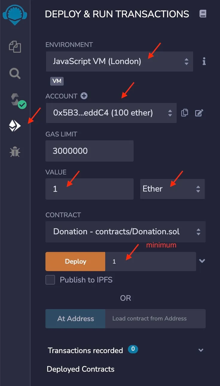 donation smart contract 5